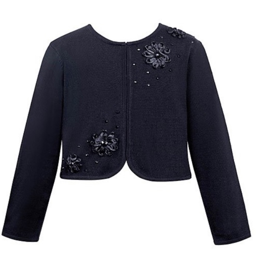 🌺New🌺 Couture Princess Navy Flower Cardigan